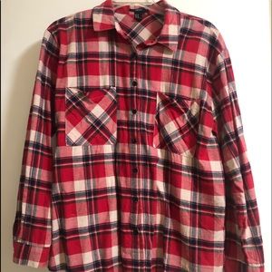 Forever 21 Plaid Button down, women’s size M